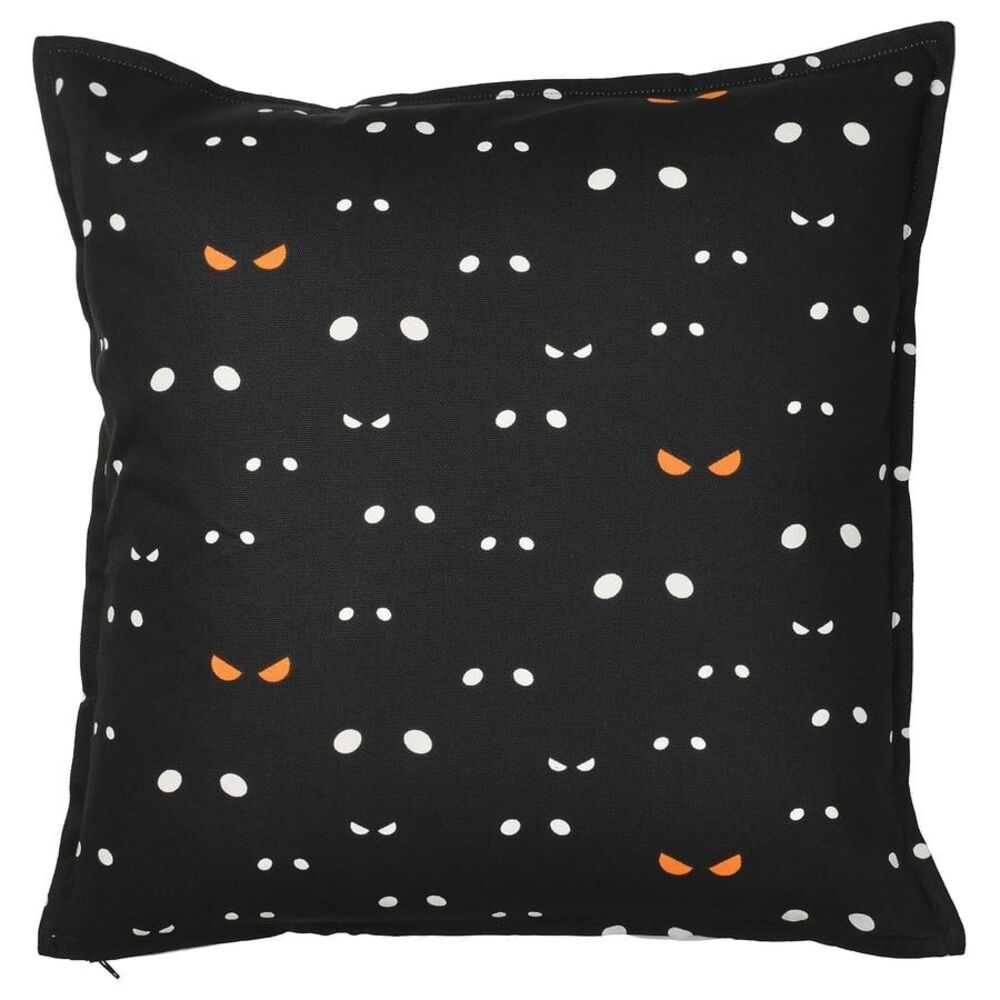 Ikea Cushion Cover Cats 20x20" Black White NEW 2025 Cotton Cat Fast Ship Pounce! - Picture 2 of 9